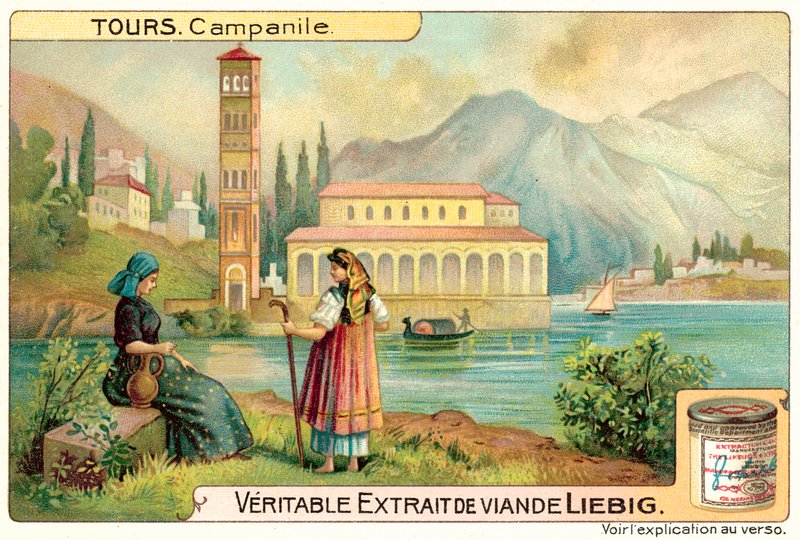 Campanile (chromolitho) od European School