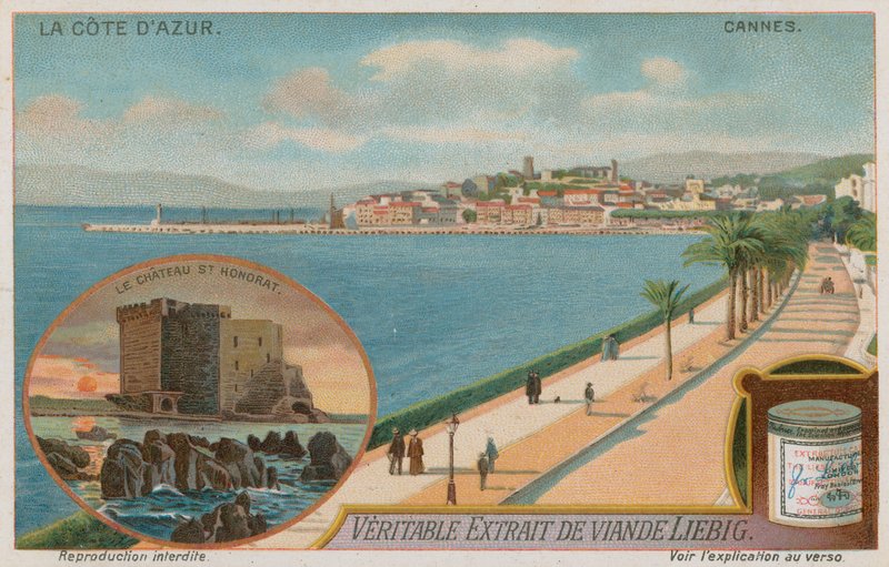 Cannes a opatství Lerins od European School