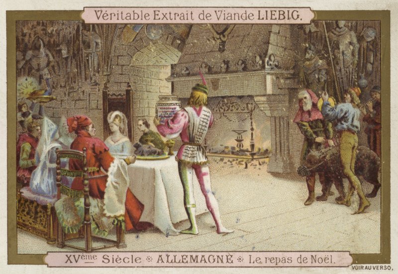 Vánoční hody, Německo, 15. století od European School