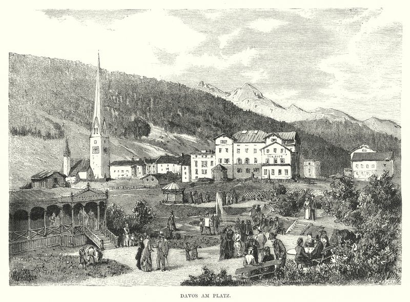 Davos am Platz (rytina) od European School