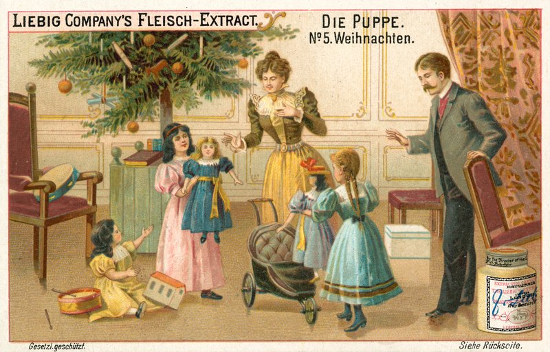 Panenky o Vánocích (chromolitho) od European School