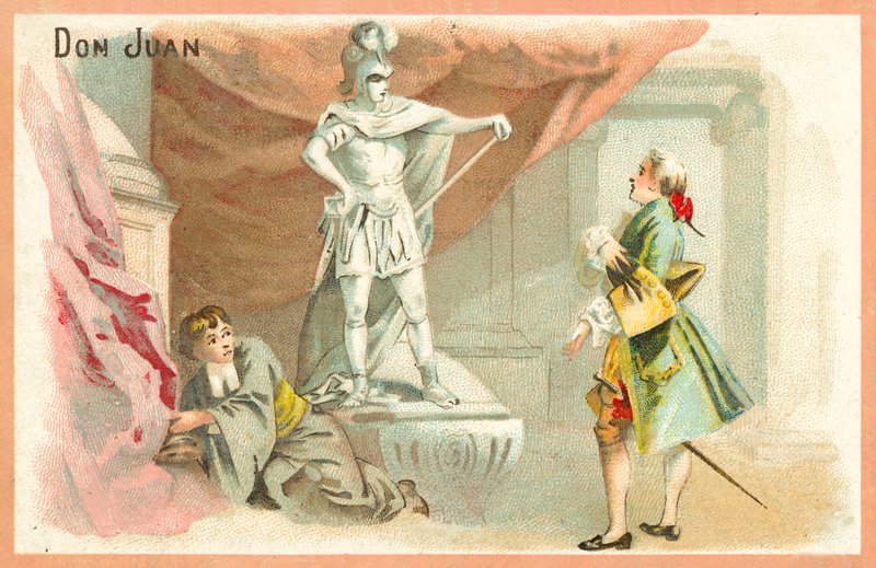 Don Juan (chromolitho) od European School