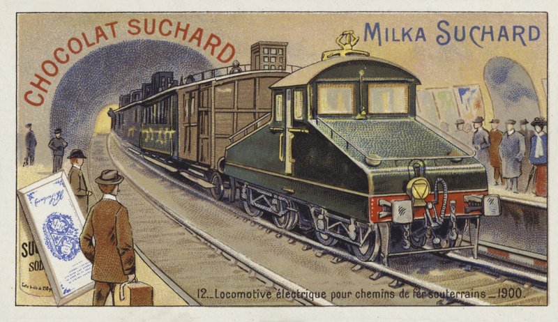 Elektrická lokomotiva pro podzemní dráhy, 1900 od European School