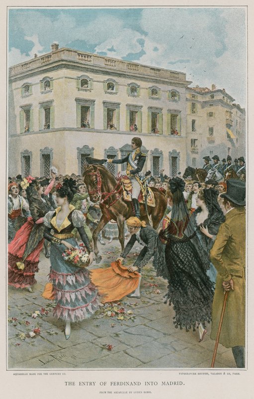 Vjezd Ferdinanda do Madridu od European School
