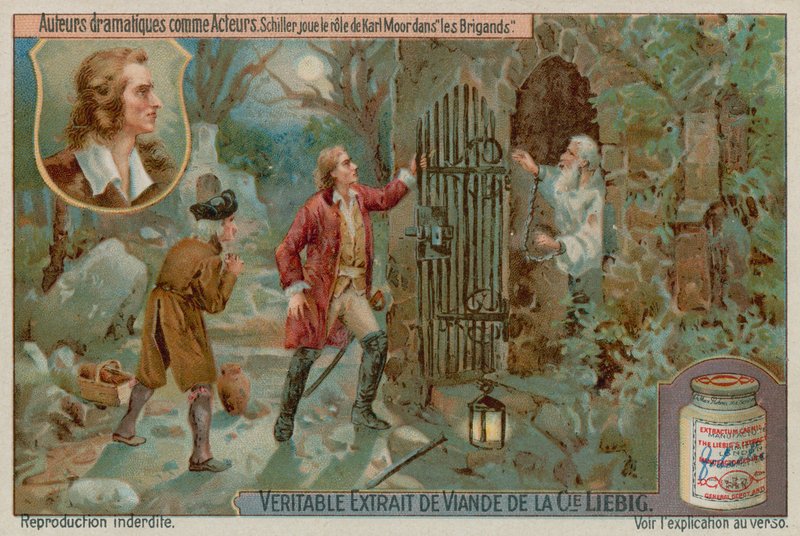 Friedrich Schiller ve filmu Loupežníci od European School