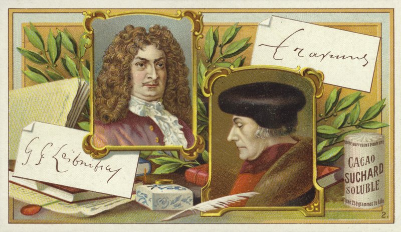 Gottfried Wilhelm Leibniz a Desiderius Erasmus od European School