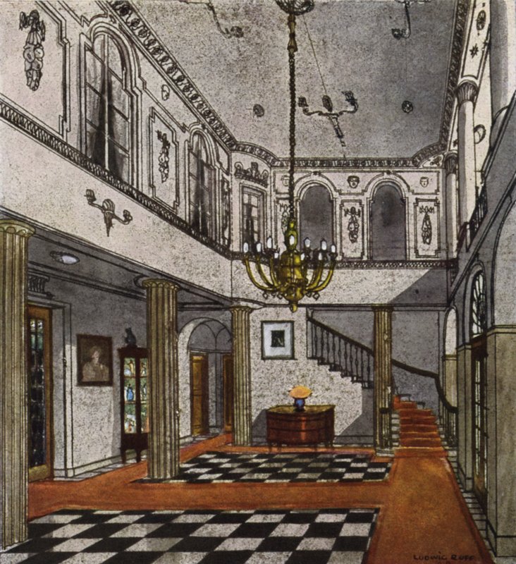 Hall (barevná lito) od European School