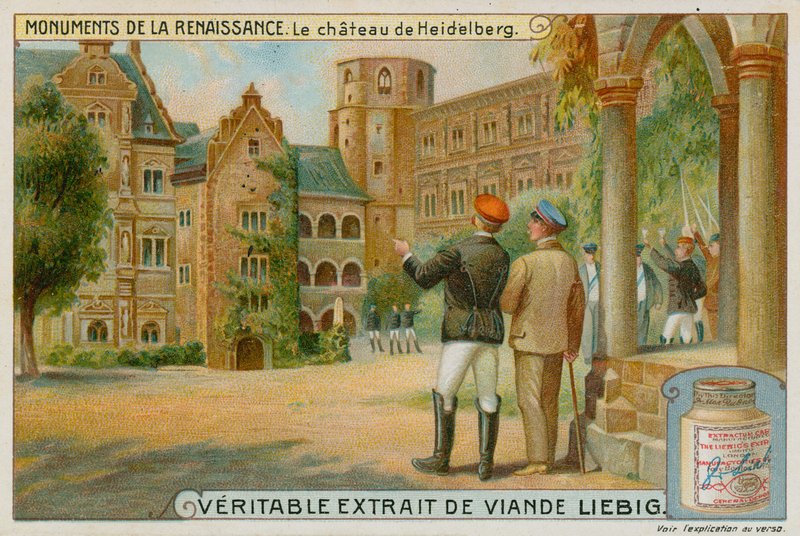 Zámek Heidelberg od European School