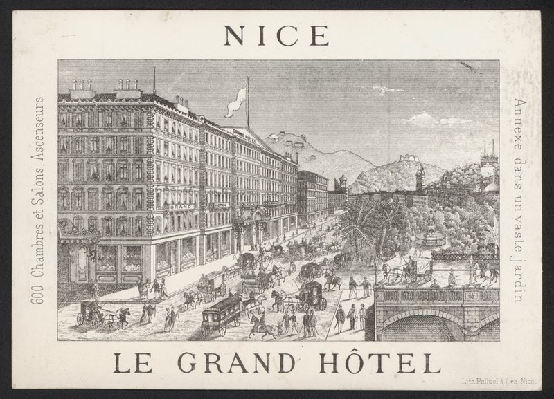Hotel Trade Card (rytina) od European School
