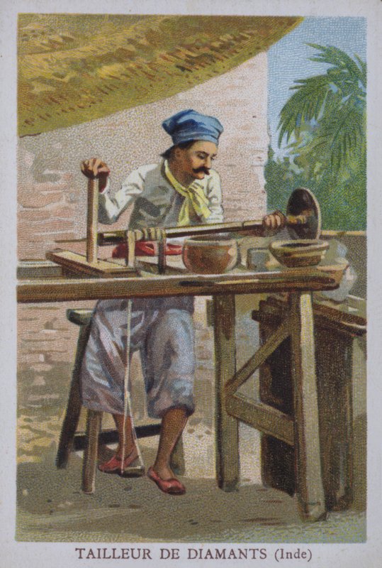 Indický diamantový řezač (barva litho) od European School
