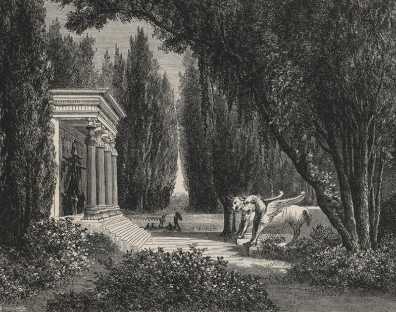 Jardin perse (rytina) od European School