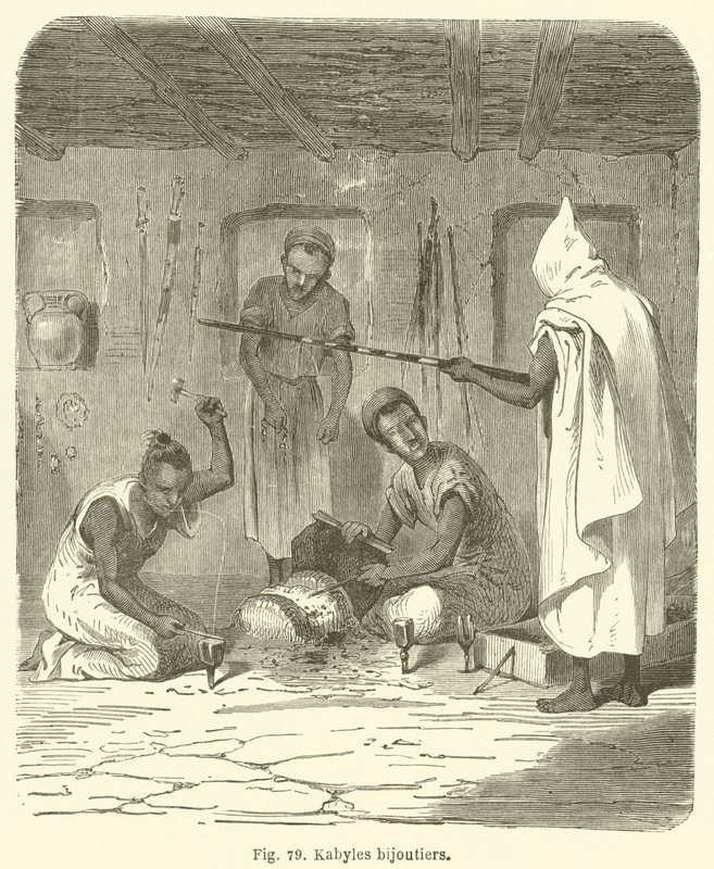 Klenotníci Kabyle (rytí) od European School