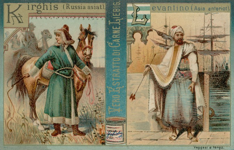 Kirghis a Levantine od European School