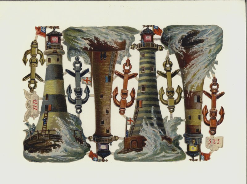 maják (chromolitho) od European School