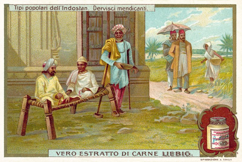 Mendicant Dervishe (chromolitho) od European School