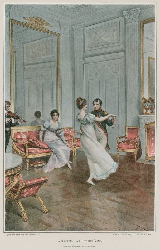 Napoleon v Compiegne od European School