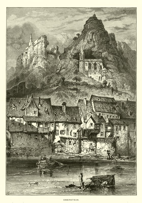 Oberstein (rytina) od European School