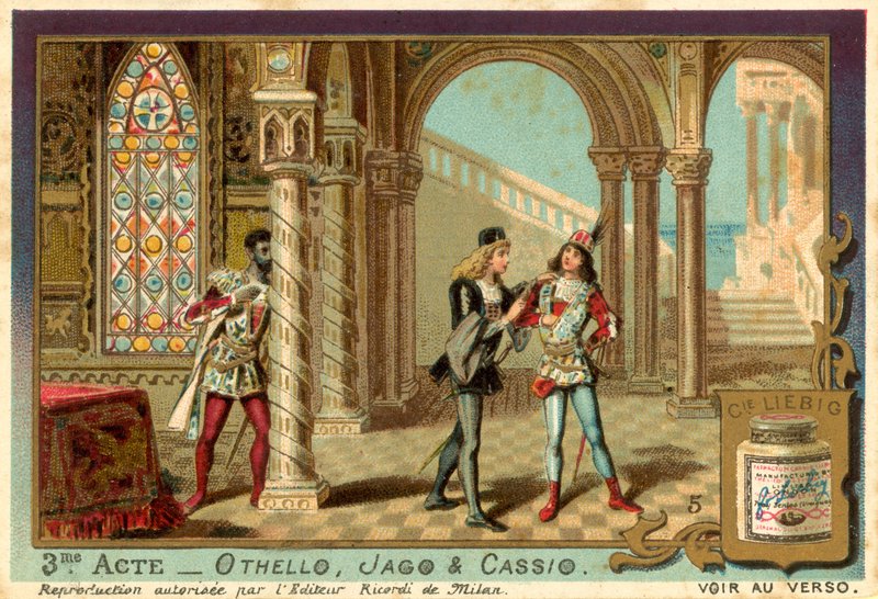 Othello zaslechne Iaga a Cassia od European School