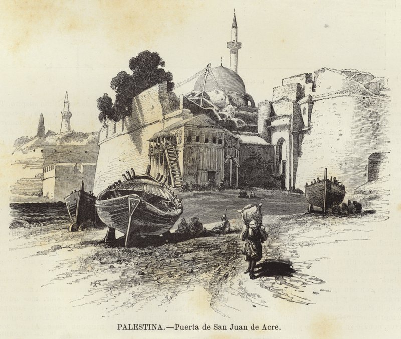 Palestina, Saint John of Acre Gate od European School