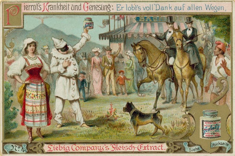Pierrot v parku od European School