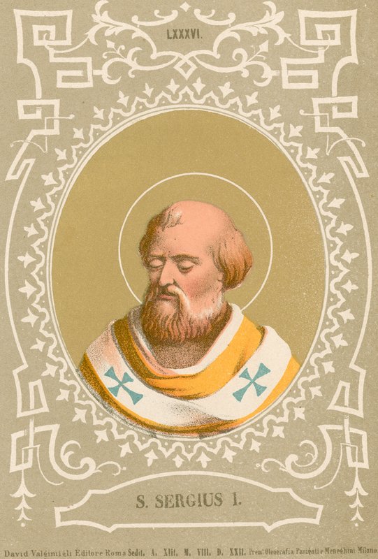S Sergius I od European School