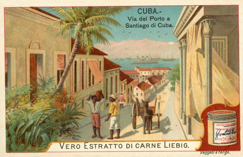 Santiago de Cuba (chromolitho) od European School
