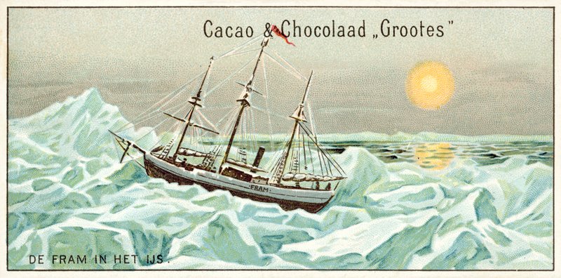Farma v ledu (chromolitho) od European School