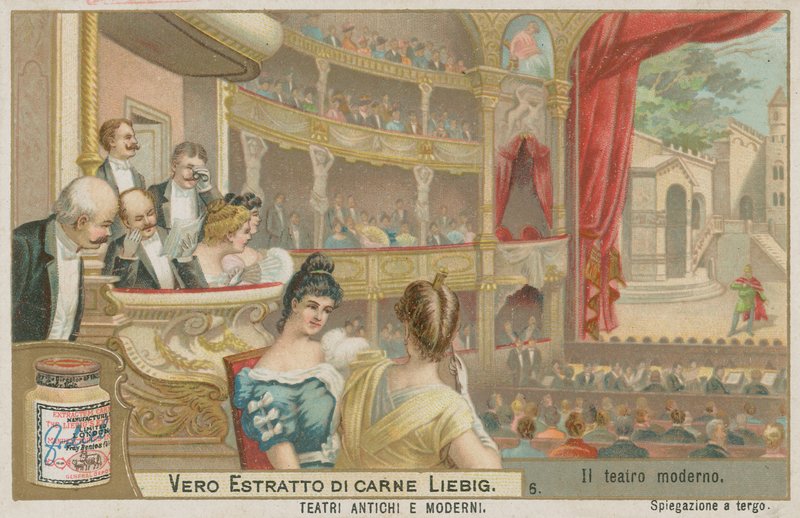 Moderní divadlo (c 1900) od European School