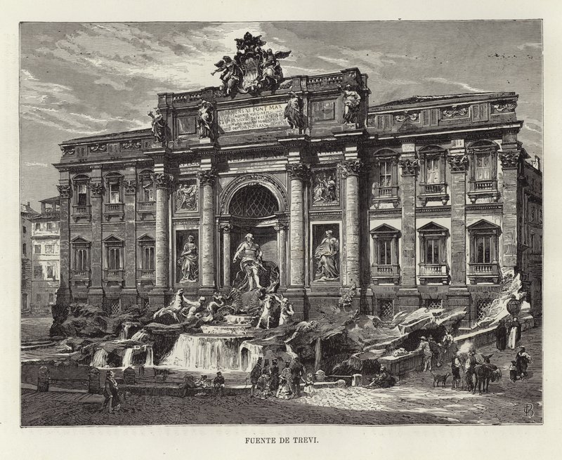 Fontána di Trevi od European School