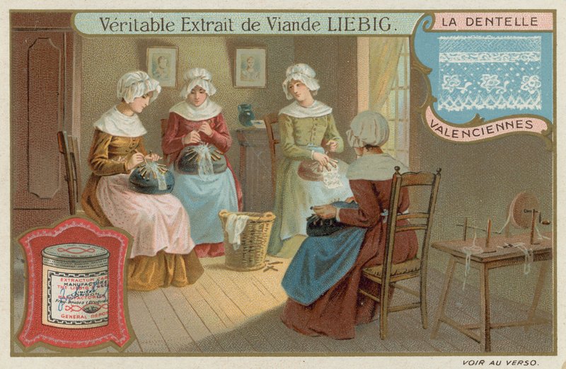 Výroba krajek z Valenciennes od European School