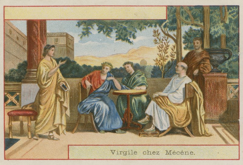 Virgil na návštěvě Gaia Maecenas od European School