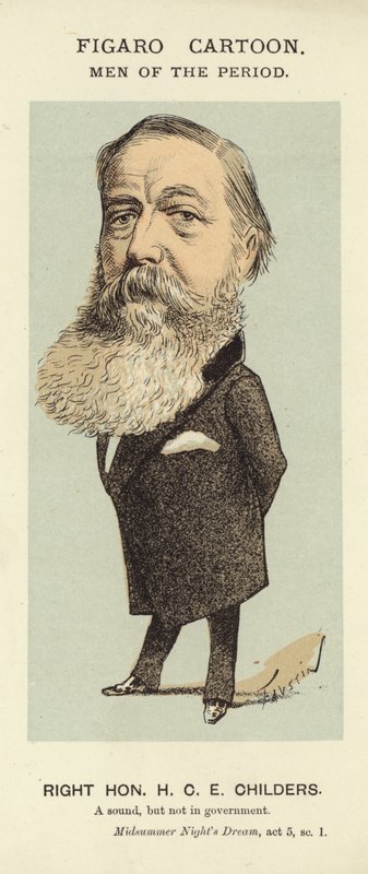 Portrét H C E Childerse od Faustin