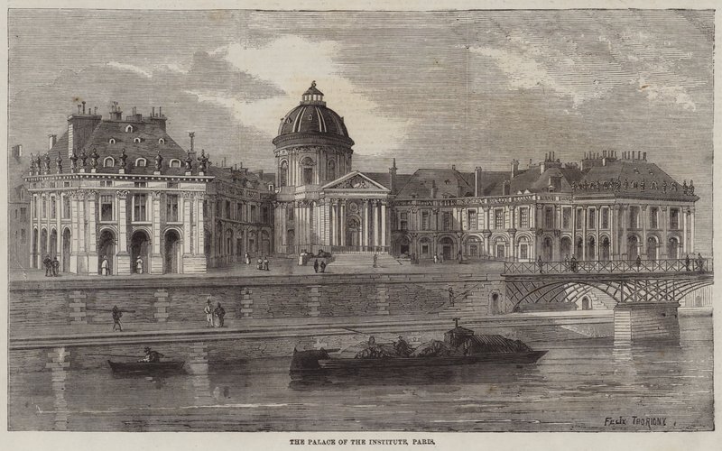 Palác Institutu, Paříž od Felix Thorigny