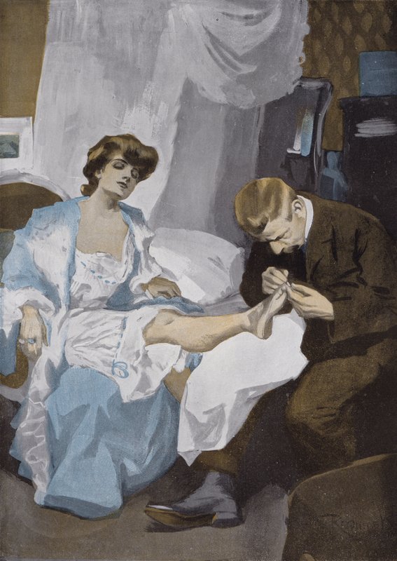 Pedikúra od Ferdinand von Reznicek