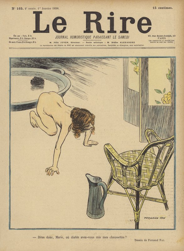 Ilustrace pro Le Rire od Fernand Fau