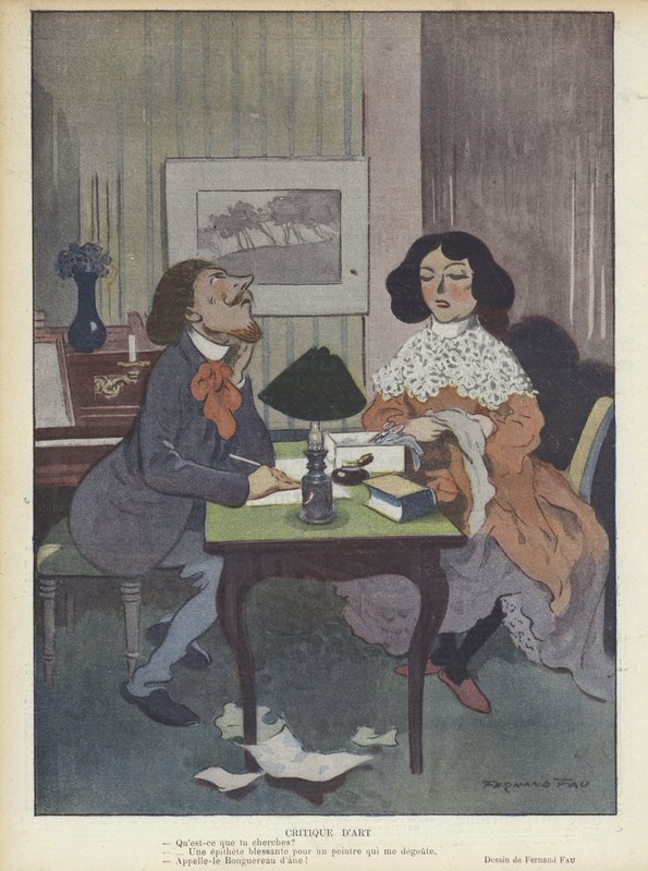 Ilustrace pro Le Rire od Fernand Fau