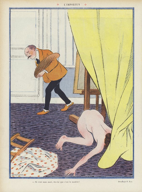 Ilustrace pro Le Rire od Fernand Fau