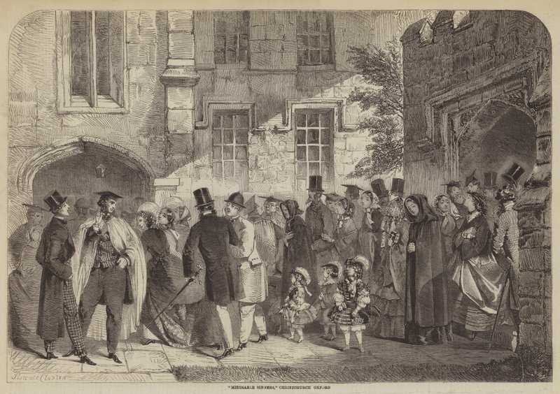 Mizerable Sinners, Christchurch, Oxford od Florence Claxton