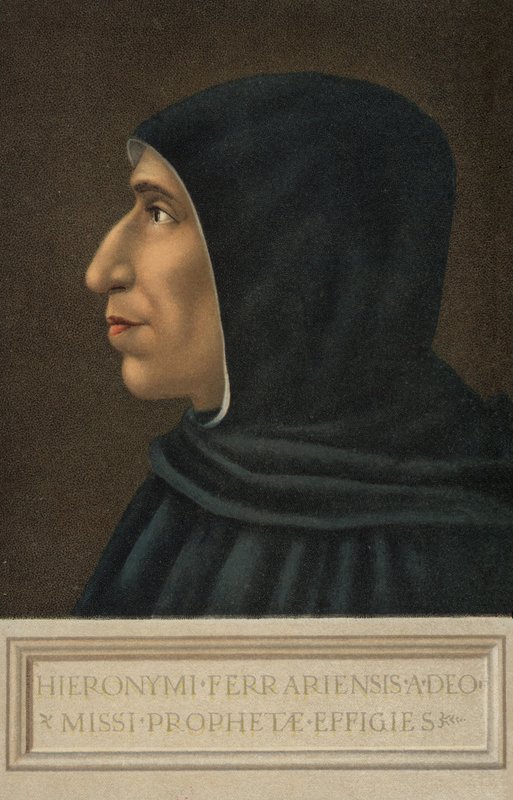 Girolamo Savonarola (barva lito) od Fra  Bartolomeo
