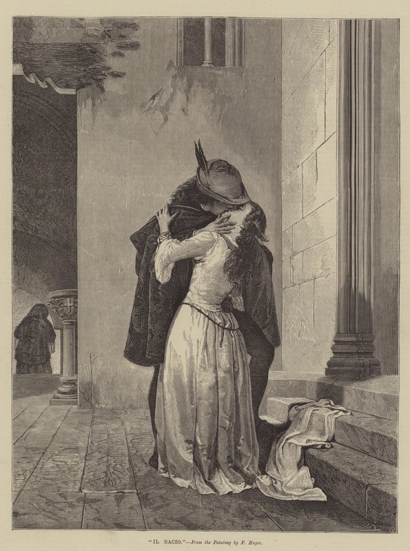 Polibek od Francesco Hayez