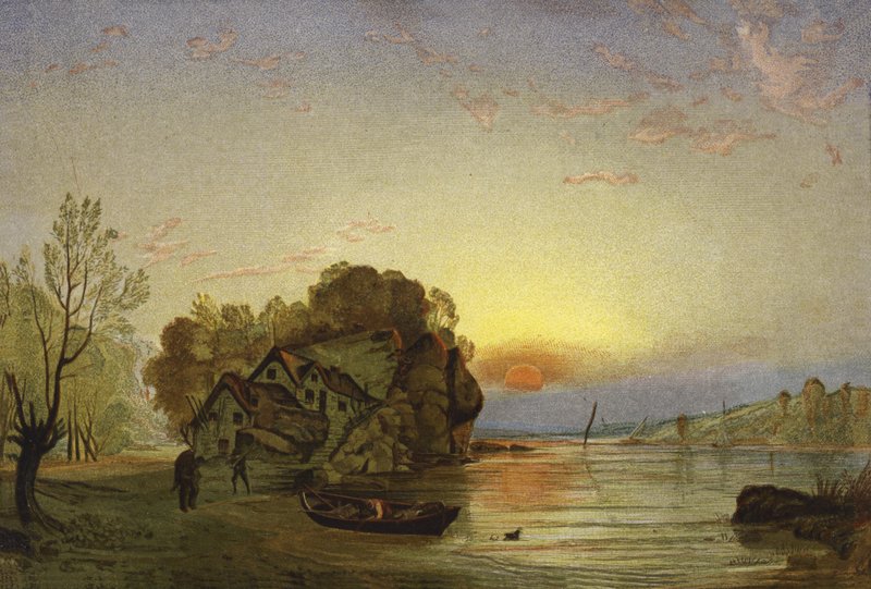 Rybářský dům od Francis Danby