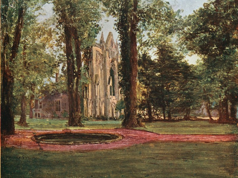 Newstead Abbey od Francis S. Walker