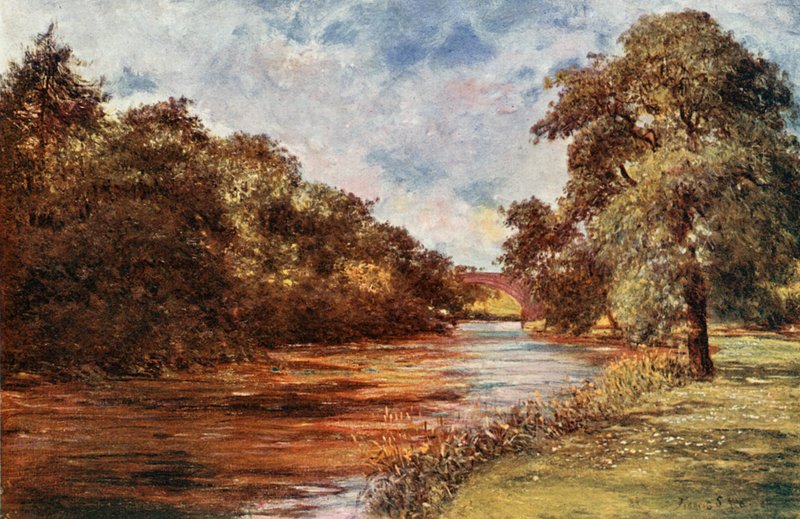 Řeka Doon, Skotsko od Francis S. Walker