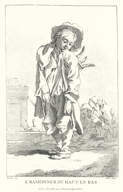kominík (rytí) od Francois (after) Boucher