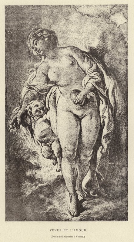 Venuše a láska od Francois (after) Boucher