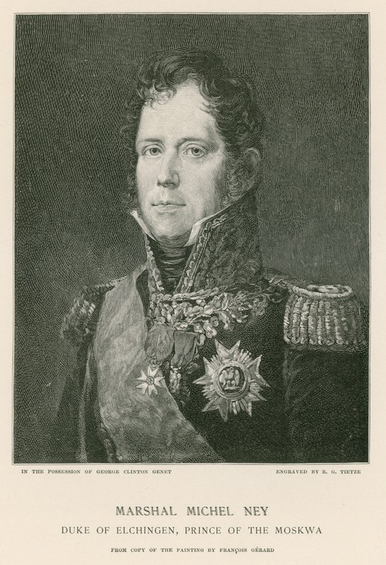 Maršál Michel Ney od Francois Pascal Simon Gerard