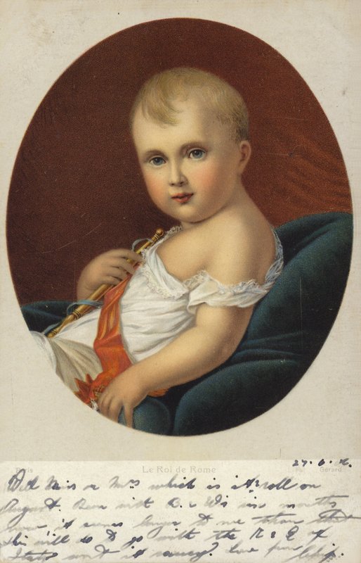 Roi de Rome (barevná litografie) od Francois Pascal Simon Gerard