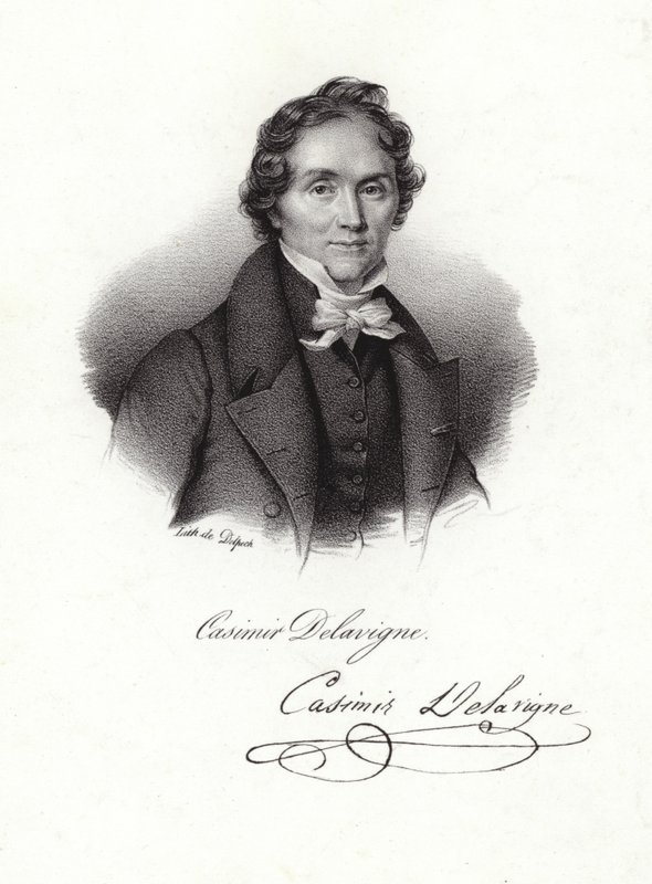 Kazimír Delavigne od Francois Seraphin Delpech