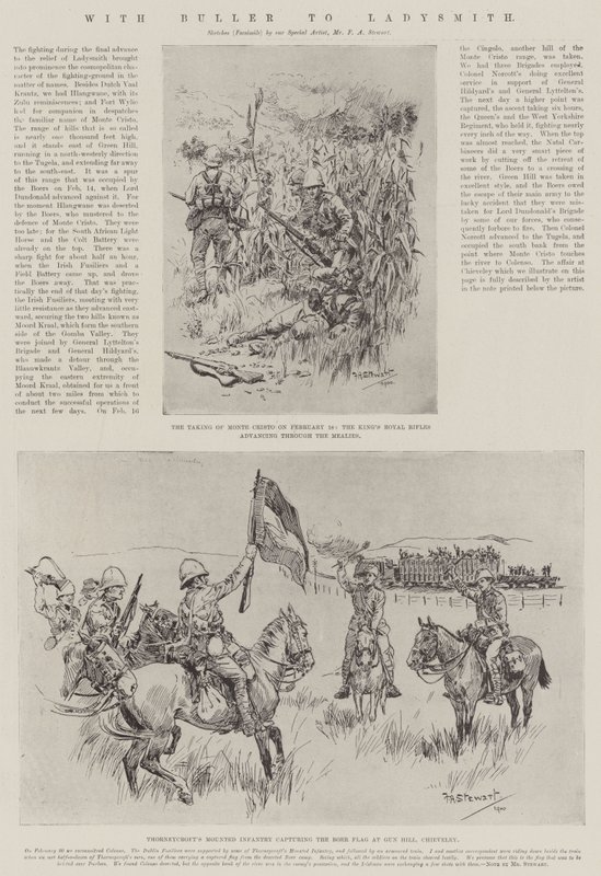 S Bullerem do Ladysmith od Frank Algenon Stewart
