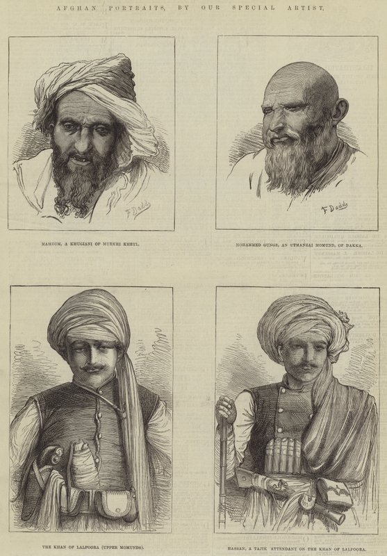 Afghánské portréty od Frank Dadd